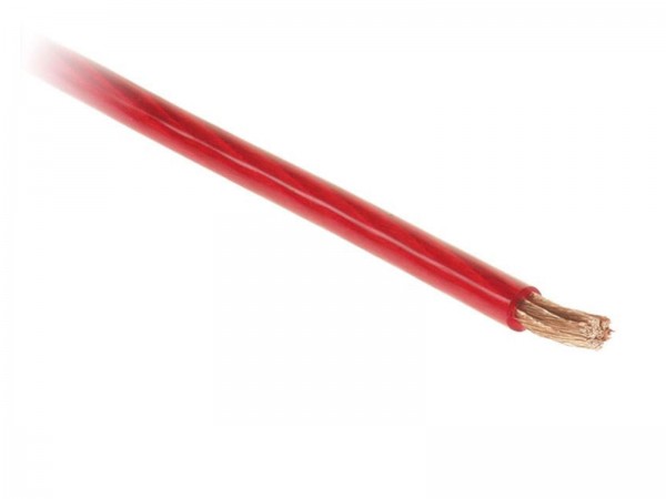10 mm² Kabel Stromkabel - rot